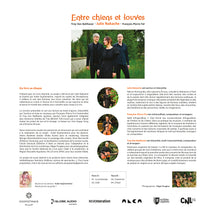 Load image into Gallery viewer, Vinyle ENTRE CHIENS ET LOUVES (pré-commande)