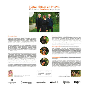 Vinyle ENTRE CHIENS ET LOUVES (pré-commande)